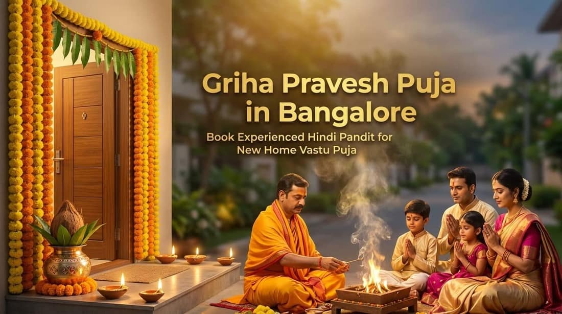 Hindi & North Indian Pandit in Whitefield Bangalore | Doorstep Puja Booking